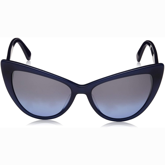 Kate Spade New York Karina Blue Cat Eye Sunglasse - Picture 2 of 9